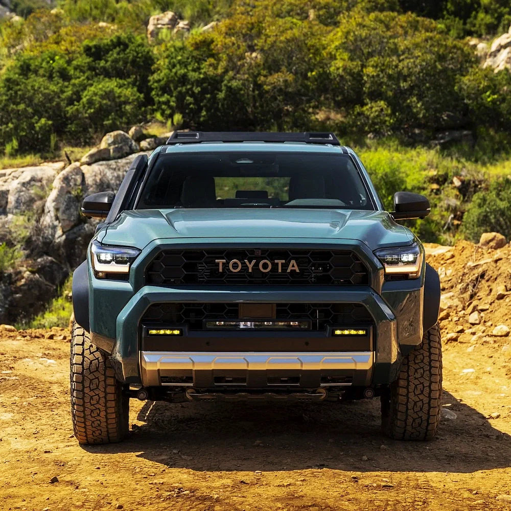 Toyota-4Runner-Lensun-100W-Hood-Flexible-Solar-Panel