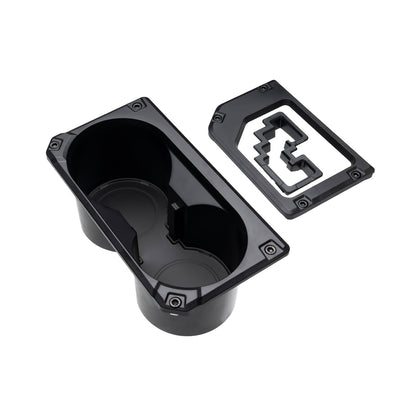 V2 Oversize Cup Holder + Shifter/Shift Gate Trim Rings (2014-2021 Tundra) - BLACK