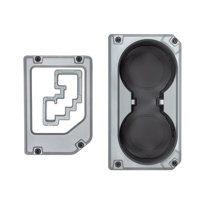 V2 Oversize Cup Holder + Shifter/Shift Gate Trim Rings (2014-2021 Tundra) - LUNAR ROCK