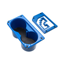 V2 Oversize Cup Holder + Shifter/Shift Gate Trim Rings (2014-2021 Tundra) - VOODOO BLUE