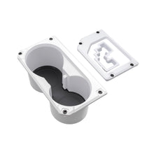 V2 Oversize Cup Holder + Shifter/Shift Gate Trim Rings (2014-2021 Tundra) - WHITE