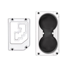 V2 Oversize Cup Holder + Shifter/Shift Gate Trim Rings (2014-2021 Tundra) - WHITE