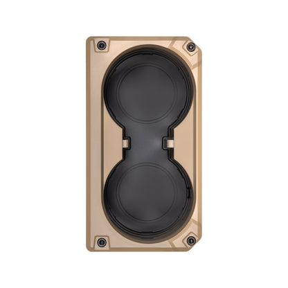 V2 Oversize Cup Holder + Shifter/Shift Gate Trim Rings (2014-2021 Tundra) - QUICKSAND