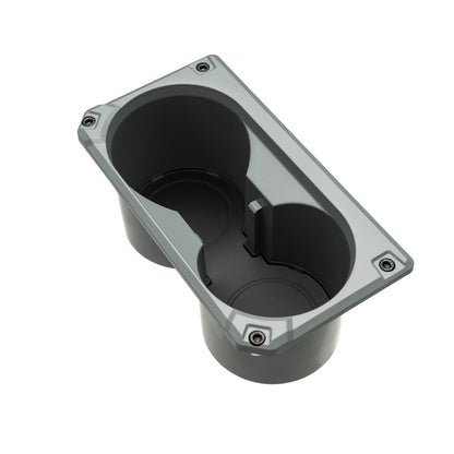 V2 Oversize Cup Holder + Shifter/Shift Gate Trim Rings (2014-2021 Tundra) - LUNAR ROCK