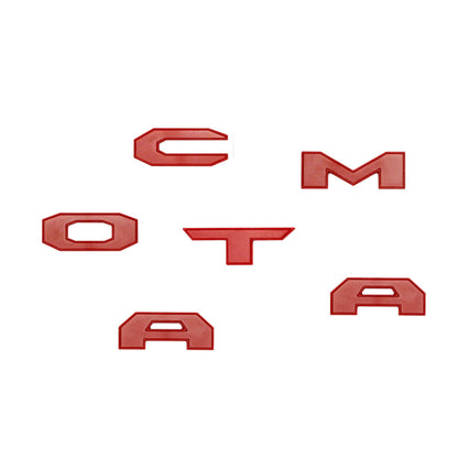Glovebox Letters (2024+ Tacoma) - RED