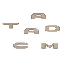 Glovebox Letters (2024+ Tacoma) - MUDBATH