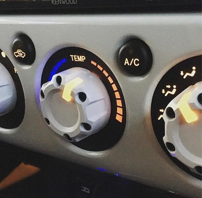 Climate Knobs (FJ Cruiser) - QUICKSAND