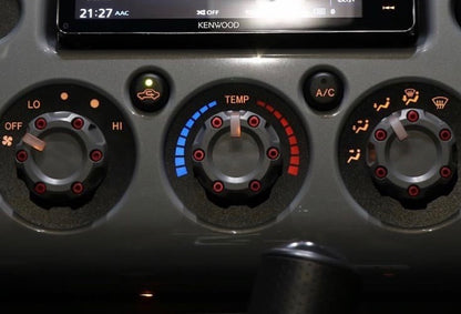 Climate Knobs (FJ Cruiser) - QUICKSAND
