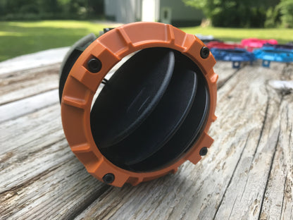 Vent Rings (2011-2018 Wrangler JK) - ORANGE