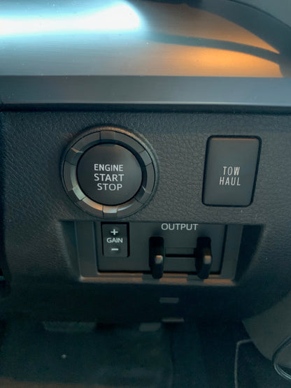 Start Button Ring + 4x4 Knob (2016-2023 Tacoma / 2020-2021 Tundra) - LUNAR ROCK