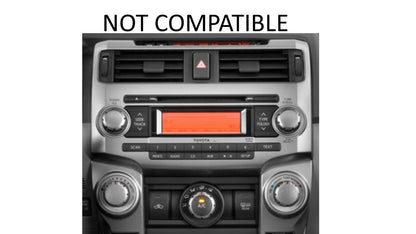 Radio Knobs (5th Gen 4Runner) - BLACK
