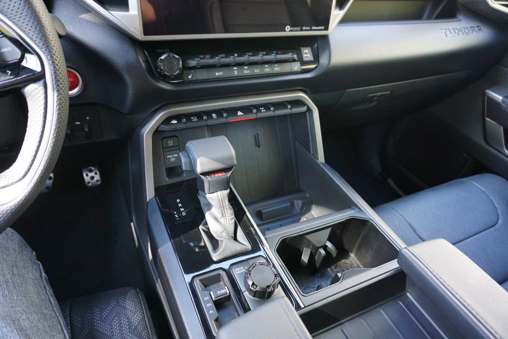 V1 Radio + Drive Mode Knob Set (2022+ Tundra) - BLACK – AJT DESIGN