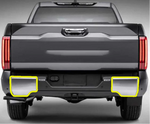 2022+ Toyota Tundra Rear Bumper Chrome Delete Overlay