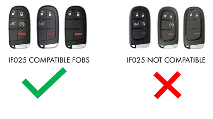 Injection Fob IF025 (Jeep Smart) - BLACK