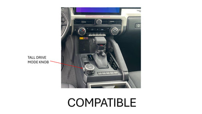 V2 Climate + Drive Mode Knobs (2024+ Tacoma / 2025+ 4Runner) - BLACK