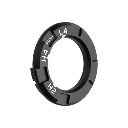 Transfer Case Knob Trim Ring PART TIME 4x4 (5th Gen 4Runner) - BLACK