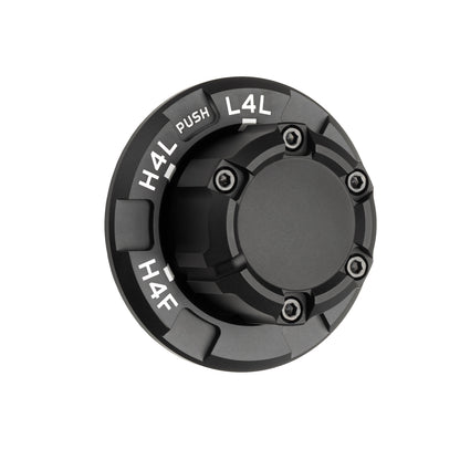 Transfer Case Knob + Trim Ring FULL TIME 4x4 (5th Gen 4Runner) - BLACK