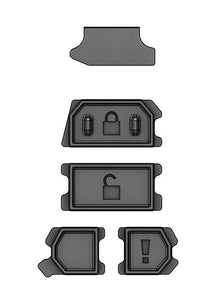 Extra Button Set - Injection Fob IF009 (2018-2019 Tundra / 2016-2023 Tacoma Manual/SR5)