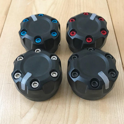 Climate Knobs (2005-2015 Tacoma) - 3 PACK - RED