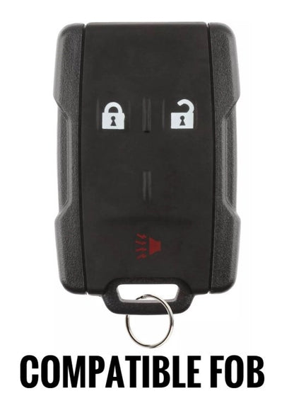 Injection Fob IF010 (V1 2014-2018 Chevy/GMC) - BLACK