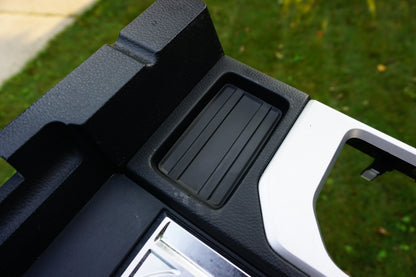 Center Console Tray Liner 3PC (2014-2021 Tundra) - BLACK