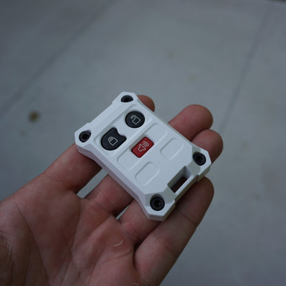 Injection Fob IF032 (Ford 3 Button) - WHITE