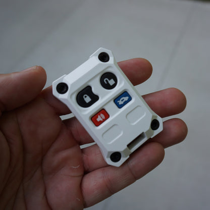 Injection Fob IF033 (Ford 4 Button) - WHITE