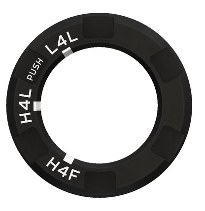 Transfer Case Knob Trim Ring FULL TIME 4x4 (5th Gen 4Runner) - BLACK