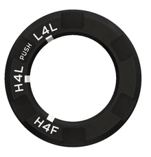 Transfer Case Knob + Trim Ring FULL TIME 4x4 (5th Gen 4Runner) - BLACK