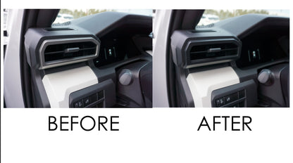 VENT TRIM (2024+ TACOMA / 2025+ 4RUNNER) - BLACK