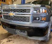 2014-2015 Chevy Silverado 1500 Front Bumper Overlays