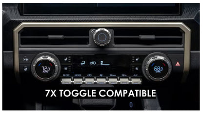 TOGGLE COVERS 7PC (2024+ TACOMA / 2025+ 4RUNNER) - BLACK
