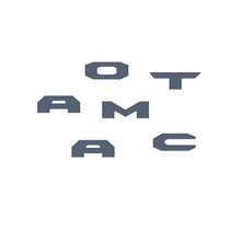 Glovebox Letters (2024+ Tacoma) - HERITAGE BLUE