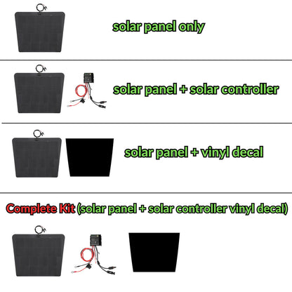 Toyota 4Runner 6th Gen (2025–Present) Lensun 100W Hood Flexible Solar Panel
