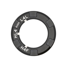 Transfer Case Knob Trim Ring FULL TIME 4x4 (5th Gen 4Runner) - BLACK (Incorrect Pattern)